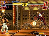 une photo d'Ã©cran de The King of Fighters 95 sur Sega Saturn